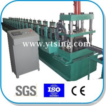 Pass ISO und CE YTSING-YD-6637 PLC Control Schrank Palette Rack Roll Forming Machine